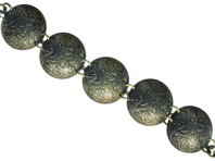 Славянский браслет из латуни "Процветание"