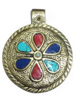 Тибетская подвеска Цветок