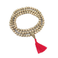 Буддийские четки 108 бусин из дерева Ясень моренный диаметр 8мм Буддийские четки 108 бусин из дерева Ясень моренный диаметр 8мм