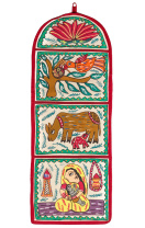 Полоска с тремя карманами Митхила 25х65см Полоска с тремя карманами Митхила 25х65см