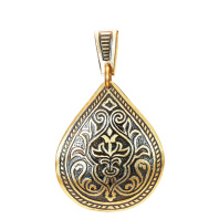 Славянская подвеска из латуни "Плодородие"
