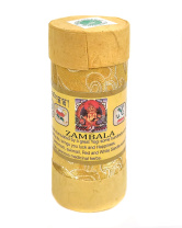 Тибетское благовоние Дзамбала из (бутанских трав) в коротком тубусе