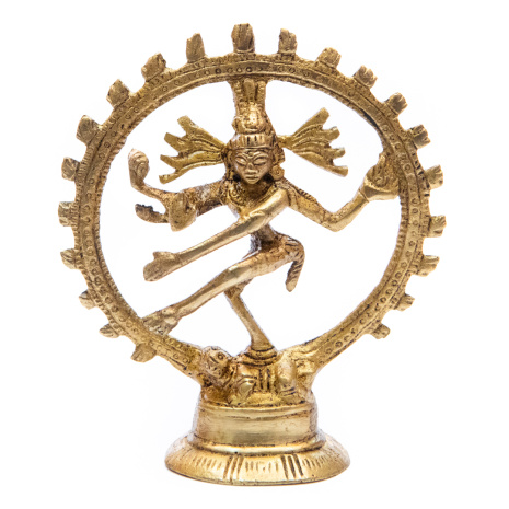 Статуя Шива Натараджa (Бог танца) 9,5см из латуни