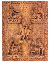 Восточное панно Камасутра 26х20см