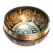 Литая тибетская поющая чаша с Буддой и благими символами диаметр 12см