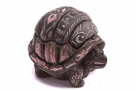 Сувенир-шкатулка из керамики Черепаха 7см