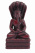Сувенир из керамики Будда с коброй 13см