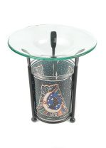 Восточная стеклянная аромалампа Луна высотой 13,5см Восточная стеклянная аромалампа Луна высотой 13,5см