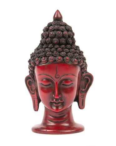 Сувенир из керамики Голова Будды 15см