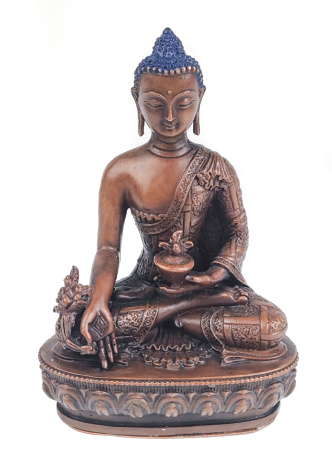Бронзовая статуя Будда Медицины 9,5см