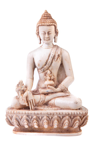 Сувенир из керамики Будда Медицины 13,5см
