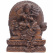 Деревянная статуя Манджушри на льве 30см