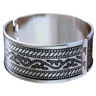 Славянский браслет из мельхиора "Порусья"