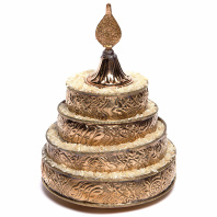 Мандала медная из 4 колец диаметр 14см