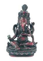 Сувенир из керамики Ганеша 16см Сувенир из керамики Ганеша 16см