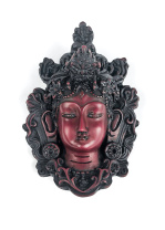 Сувенир из керамики маска Тара 11,5см