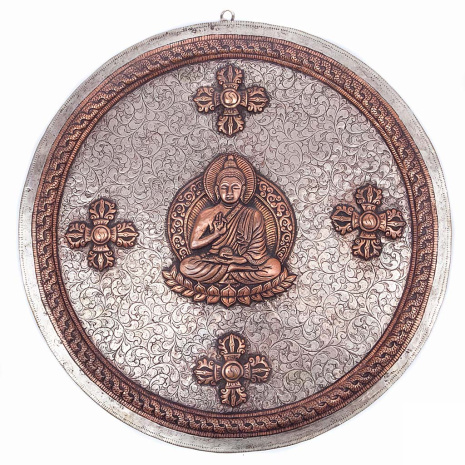 Восточное панно Будда диаметр 35см