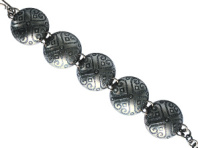 Славянский браслет из мельхиора "Преуспевание"