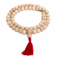 Буддийские четки 54 бусины из дерева Можжевельник диаметр 10мм Буддийские четки 54 бусины из дерева Можжевельник диаметр 10мм