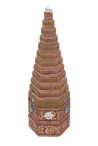 Тибетское благовоние Торма храмовая высотой 32см