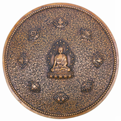 Восточное панно Будда диаметр 70см