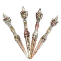 Ритуальный нож Пурба длиной 20-21см трехцветная