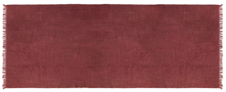 Шаль шоколадная ручной работы из кашемира