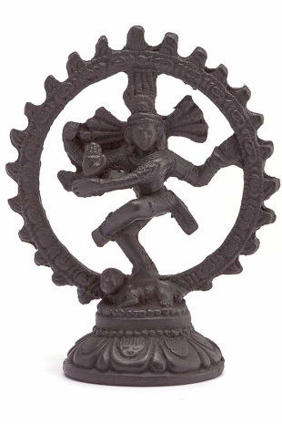 Сувенир из керамики Шива Натараджа 14см