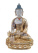 Бронзовая хрустальная статуя Будда Медицины с покрытием высотой 22см